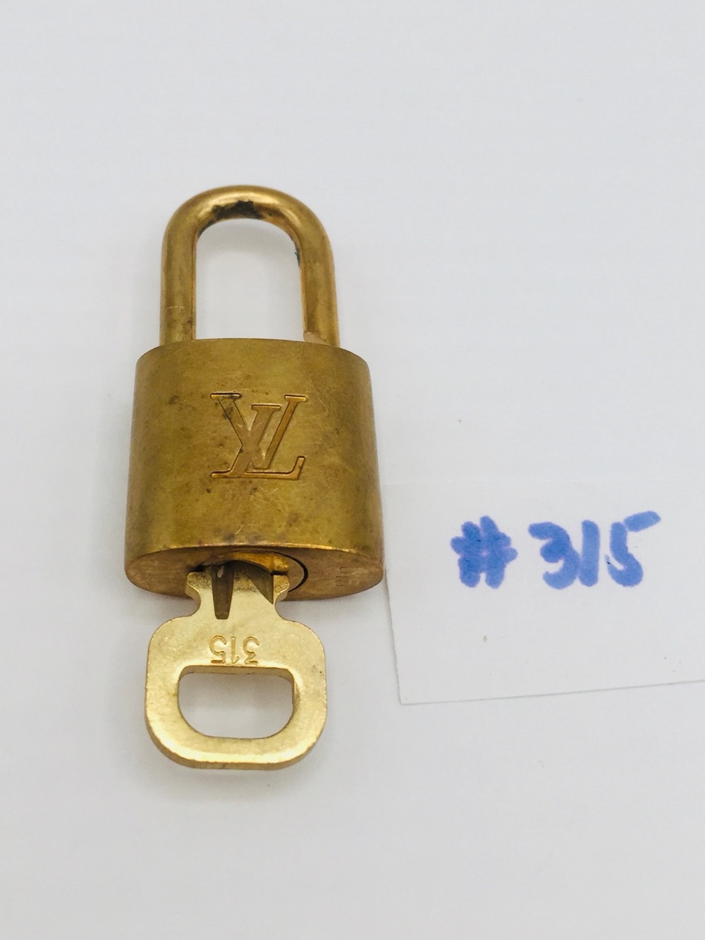 Authentic Louis Vuitton Lock and Key #315